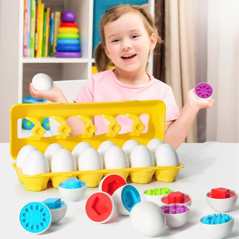 3D egg puzzles