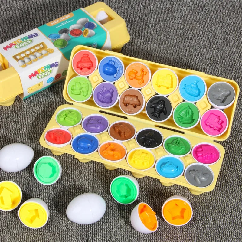 3D egg puzzles