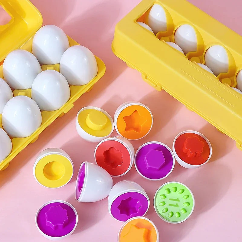 3D egg puzzles
