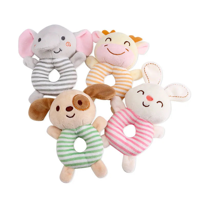 Cartoon Baby Rattle 0-24 Months