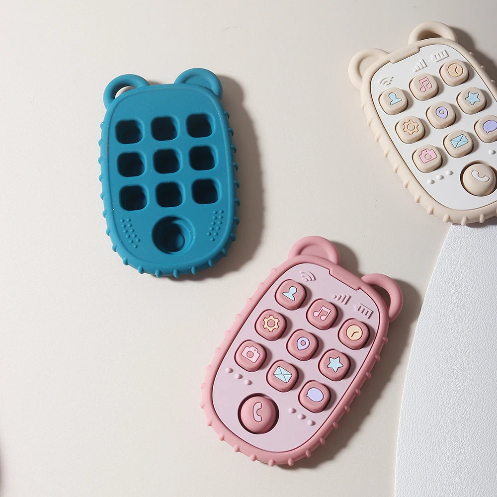 Mobile phone teether