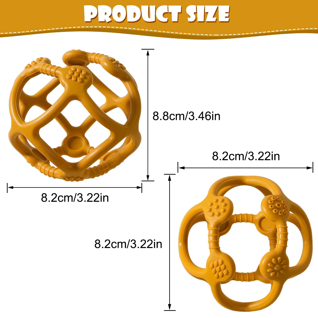 Ball Shape Teether Toy
