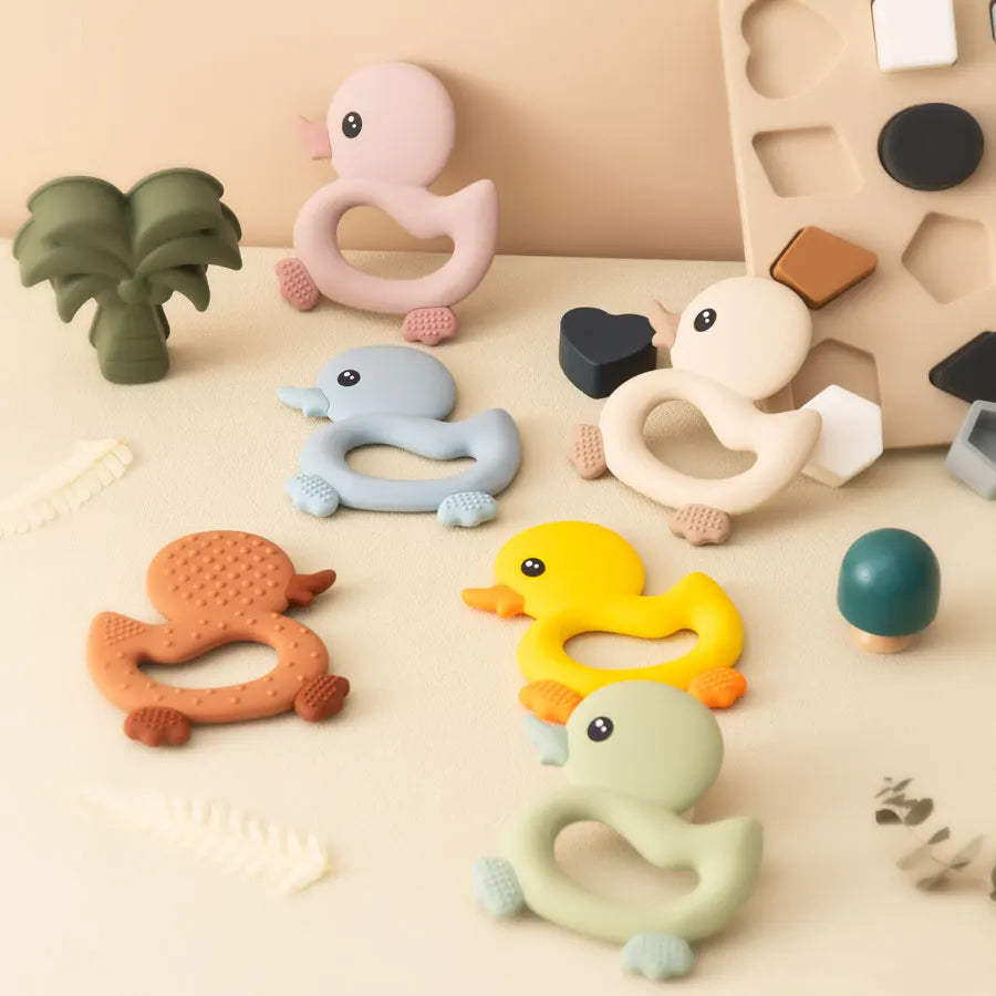Cartoon Duck Teether