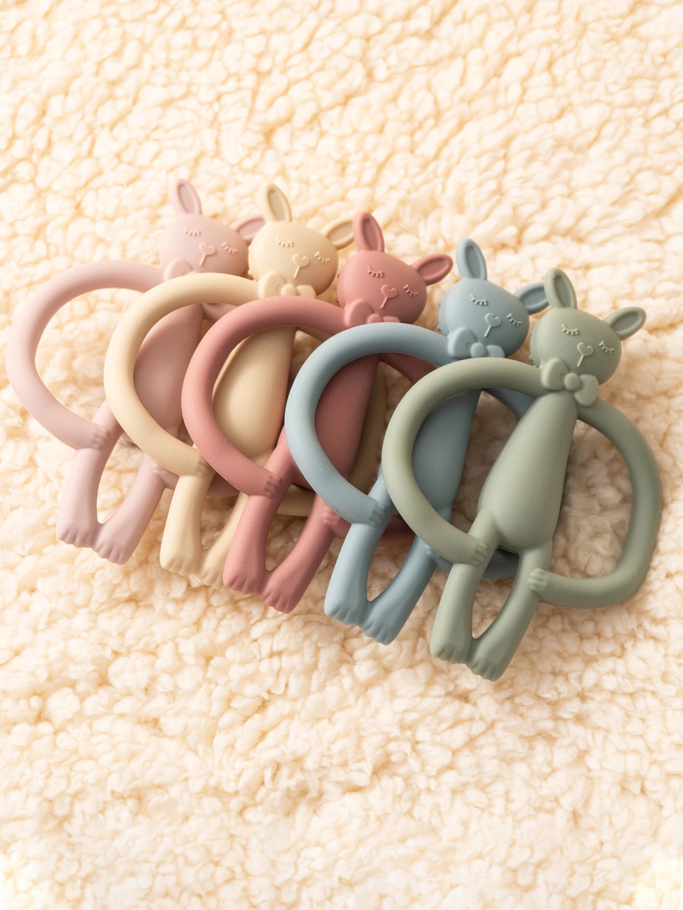 Cartoon Rabbit Teether