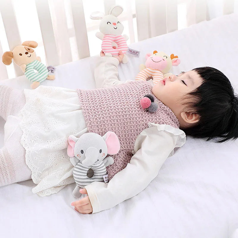 Cartoon Baby Rattle 0-24 Months