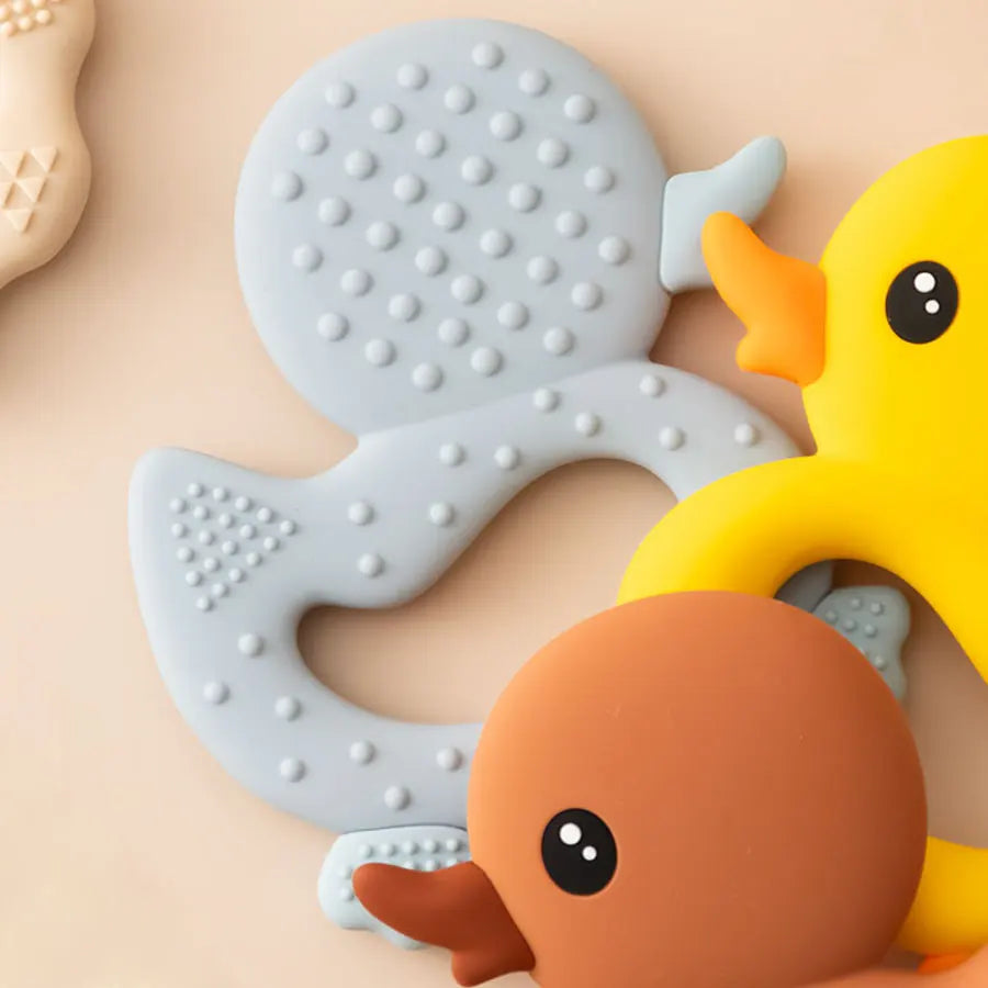 Cartoon Duck Teether