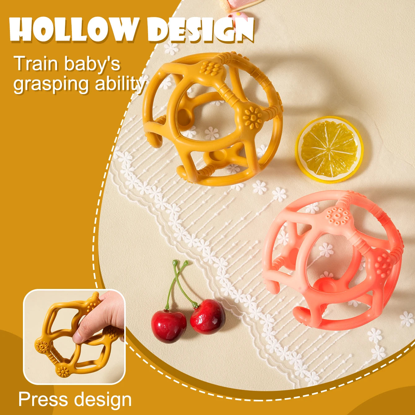 Ball Shape Teether Toy