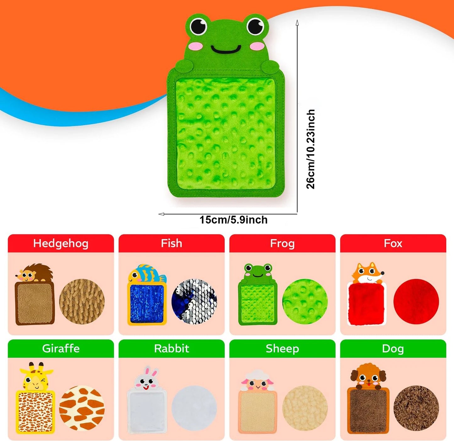 Sensory Zoo Buddies (8pack)