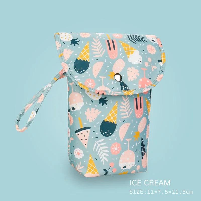 Waterproof nappy bag
