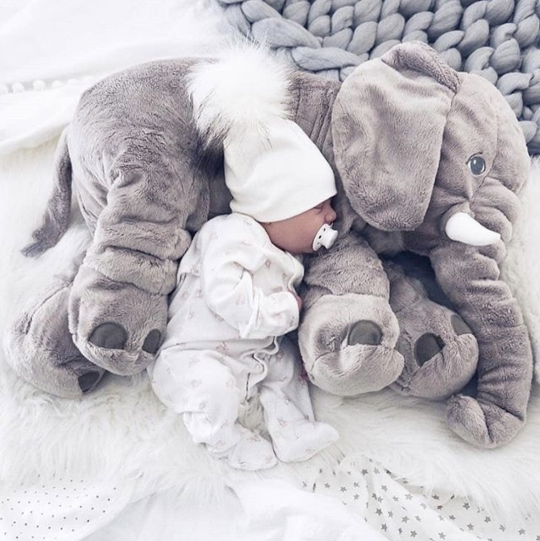 Elephant Cuddle Pillow The Kiddy Collection