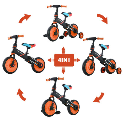 4-in-1 bike (Suitable for ages 3 - 5 years)