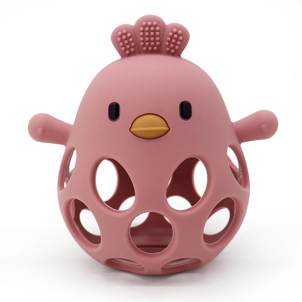 Cartoon Chick Teether