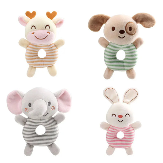 Cartoon Baby Rattle 0-24 Months