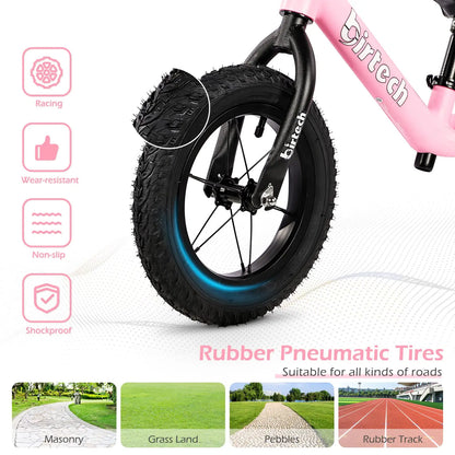 12" Balance Bike for 3-6 Year Old