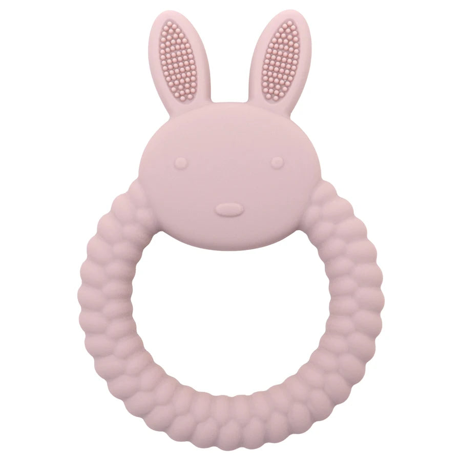 Cartoon Rabbit Ring Teether