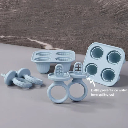 5PCS Baby Fruit and Vegetable Teether