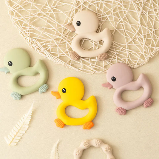 Cartoon Duck Teether