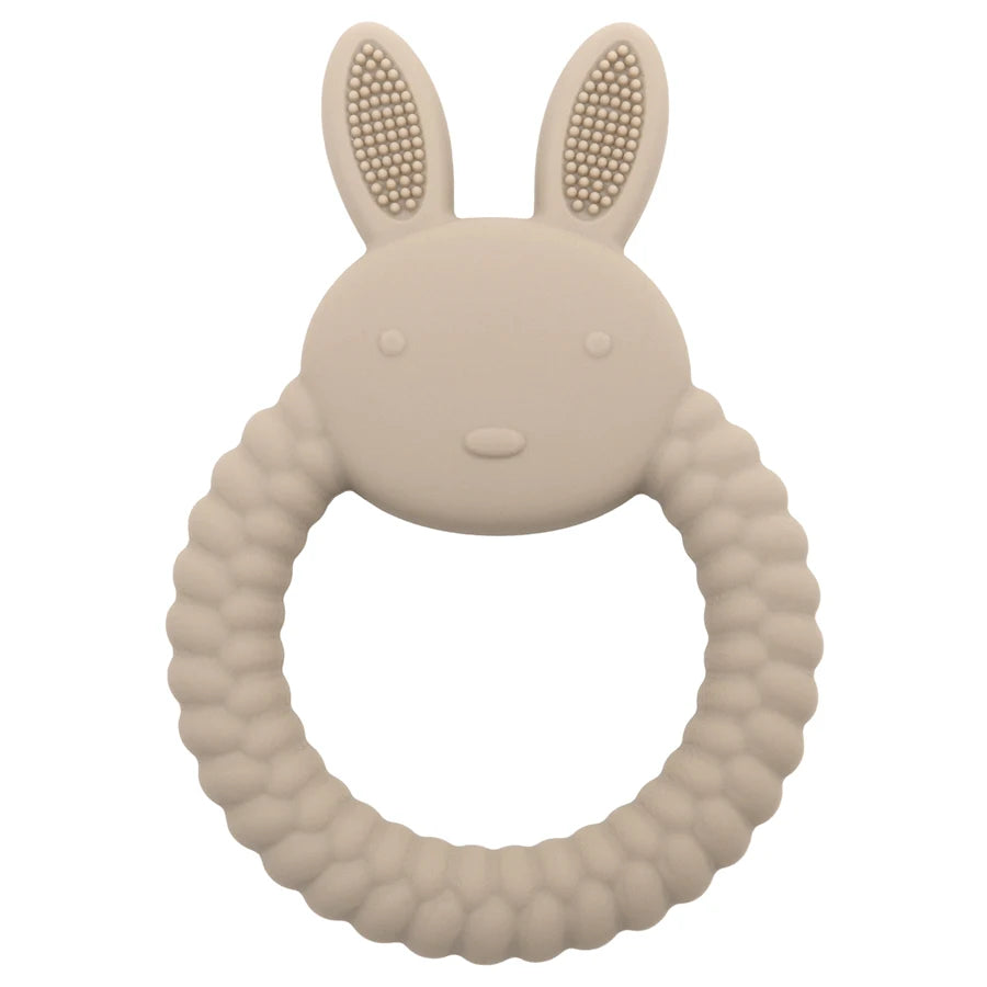 Cartoon Rabbit Ring Teether
