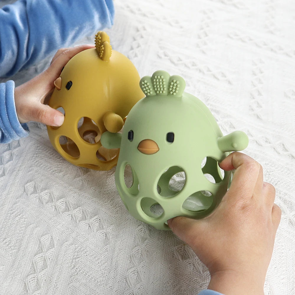 Cartoon Chick Teether
