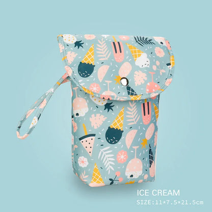 Waterproof nappy bag